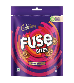 Cadbury Fuse Peanut & Caramel filled Chocolate Home Treats, 108.5 g ( Free Shipping Worldwide )