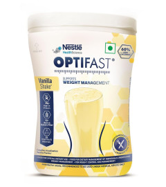 Nestle Optifast Weight Management Shake | Vanilla Flavour |Low GI Formula | Scientifically Designed Weight Loss Diet | Meal Replacement Shake for Weight Loss | 400g Jar ( Free Shipping Worldwide )