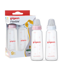 Pigeon Peristaltic Baby Nursing / Feeding Bottle KPP Nipple L,For 9+ Month Babies