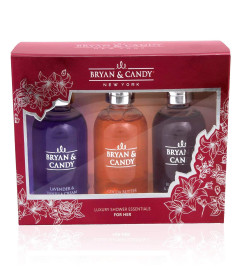 Bryan & Candy Luxurious Shower Gel Combo Kit Christmas Gift Set For Women And Men | Ph5.5 Skin Friendly, Travel Size, Perfect for Gifting, Fresh Fragrances (Pack of 3)( Free Shipping Worldwide)