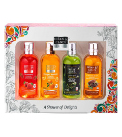Bryan & Candy Shower Gel Combo Gift Set For Women and Men | Gift Set (Pack of 4) for Clean Moisturized Skin( Free Shipping Worldwide)