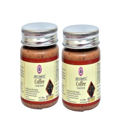 Seed Cosmetics Exfoliate Coffee Scrub for Face & Body | Blackhead Remover, De Tan Removal and Dirt Removal from Neck, Knees, Elbows, Arms | For Men & Women 400g Jar Pack of 2 ( Free Shipping Worldwide)
