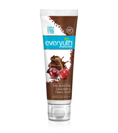 Everyuth Naturals Pure & Light Tan Removal Choco Cherry Scrub, 100g ( Free Shipping Worldwide )