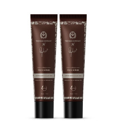 The Man Company Caffeine Face Scrub For Tan Removal | Blackheads Removal | Miniature Pack Of 2-30g Each( Free Shipping Worldwide )