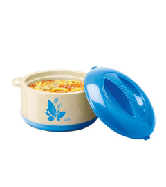MILTON New Orchid 1000 Inner Steel Casserole, 790 ml, Blue | PU Insulated | BPA Free | Odour Proof | Food Grade | Easy to Carry | Easy to Store | Ideal for Chapatti | Roti | Curd Maker( Free Shipping Worldwide )