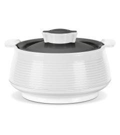 MILTON Venice 2000 Insulated Inner Stainless Steel Casserole, 1.85 litres, Micro White | BPA Free | Food Grade | Easy to Carry | Easy to Store | Ideal for Chapatti | Roti | Curd Maker( Free Shipping Worldwide )