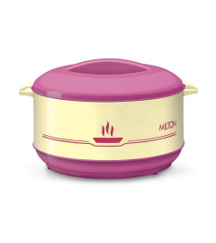 MILTON Buffet 1550 Inner Steel Casserole 1250 ml, Cherry Pink | PU Insulated | BPA Free | Food Grade | Hot & Cold( Free Shipping Worldwide )