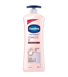 Vaseline Healthy Bright Complete 10 Body Lotion, Anti- Ageing Lotion With Vitamin B3, Aha, Pro-Retinol, 400 ml ( Free Shipping worldwide )