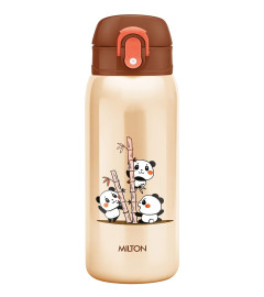Milton Jolly 475 Thermosteel Sipper Water Bottle for Kids, 390 ml, Ivory ( Free Shipping worldwide )