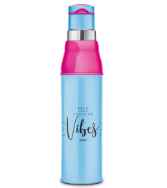 Milton Kool Steelight 900 Insulated School Kids Bottle with Inner Steel, 660 ml, Blue ( Free Shipping worldwide )