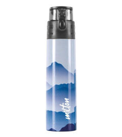 Milton Artesia 900 Thermosteel Insulated Water Bottle, 750 ml, Blue | Hot and Cold | Leak Proof | Office Bottle | Sports | Home | Kitchen | Hiking | Treking | Travel | Easy to Carry | Rust Proof ( Free Shipping worldwide )