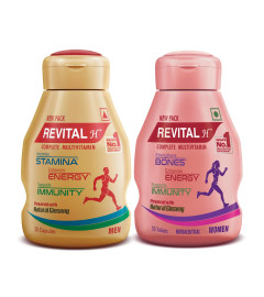 Revital H Woman 30s and Revital H Men 30s combo ( Free Shipping worldwide )