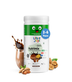Little Joys Nutrimix Powder for Young Kids (2-6 Years) 400g | Chocolate Flavour | Health & Nutrition Drink with Goodness of - Ragi, Bajra, Jaggery, Dates, Almond, Walnuts, & Oats | 100% Vegetarian ( Free Shipping worldwide )
