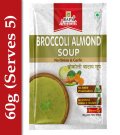 Broccoli Almond Soup (Free World Wide Shipping)