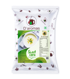 D'aromas Instant Sweet Corn Soup Premix 500g, Instant Soup Mix Powder, Gluten Free & Healthy | No Artificial Flavour & Colour (Free World Wide Shipping)