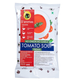 D'aromas Healthy Instant Jain Tomato Soup 1kg, Instant Premix Mix Powder, No Onion No Garlic Tomato Soup (Free World Wide Shipping)