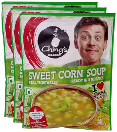 Big Bazaar Combo - Ching’s Soup Mix - Sweet Corn, 55g (Buy 2 Get 1, 3 Pieces) Promo Pack (Free World Wide Shipping)