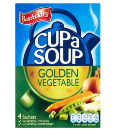 Batchelors Cup a Soup Golden Vegetable (4 per pack - 82g) (Free World Wide Shipping)