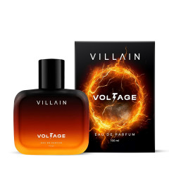 Villain Voltage Luxury Eau De Parfum | Perfume For Men with Spicy, Fougere | Long lasting and Premium Fragrance Scent with Patchouli, Mint & Cinnamon Suited For All Occasion | Perfume For Men EDP 100 ml (Free World Wide Shipping)