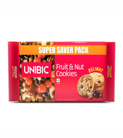 UNIBIC Fruit & Nut Cookies, 500 g (Free World Wide Shipping)