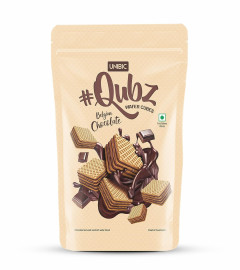Unibic Qubz Wafer Biscuits 150g | Chocolate Flavour (Free World Wide Shipping)