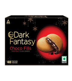 Sunfeast Dark Fantasy Choco Fills, 600g, Original Filled Cookies with Choco Crème (Free World Wide Shipping)