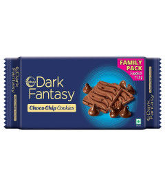 Sunfeast Dark Fantasy Choco Chip, Chocolate Cookies Loaded with Choco Chips, 357.5g (Free World Wide Shipping)