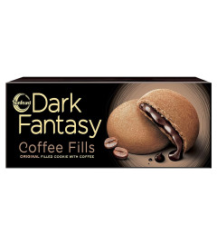 Sunfeast Dark Fantasy Coffee Fills, 75g Pack, Original filled cookie with Coffee flavour (Free World Wide Shipping)