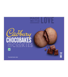Cadbury Chocobakes ChocFilled Cookies, 300 g (Free World Wide Shipping)