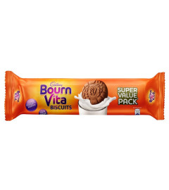 Bournvita Biscuits, 120 gm (Pack of 10) (Free World Wide Shipping)