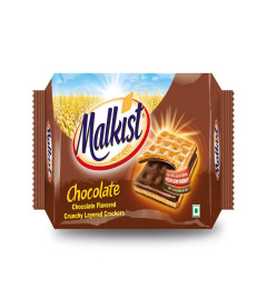 Malkist Chocolate Flavoured Crunchy Layered Crackers, 138g (Free World Wide Shipping)