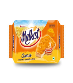 Malkist Cheese Flavoured Crunchy Layered Crackers, 138g (Free World Wide Shipping)