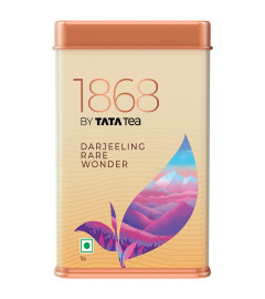 1868 by Tata Tea Darjeeling Rare Wonder| 50g | Premium Darjeeling Tea | Handpicked from the Hills of Darjeeling (Free World Wide Shipping)