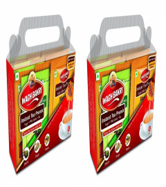 Wagh Bakri Instant Tea Premix Combo, 168g (Pack of 2) (Free World Wide Shipping)