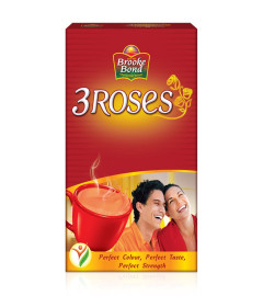 Brooke Bond 3 Roses Dust Tea, 500g Carton (Free World Wide Shipping)