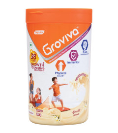 Groviva Child Nutrition Supplement Jar, 400g (Vanilla) ( Free Shipping worldwide )