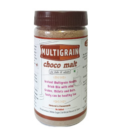 The Great Banyan Multigrain Choco Malt, 300g – Natural Instant Health Drink Mix for Kids & Adults | Made with Millets, Nuts & Wholegrains | No White Sugar, No Preservative Milk Mix ( Free Shipping worldwide )