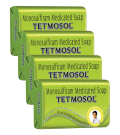 Tetmosol Medicated Soap 100 g (Pack of 4)