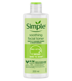 Simple Kind to Skin Soothing Facial Toner 200ml - free ship