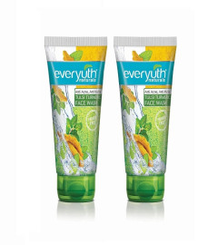 Everyuth Naturals Anti Acne, Anti Marks Tulsi Turmeric Face Wash 150 gm x 2 pack