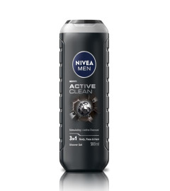 NIVEA MEN Active Clean Shower Gel 500 ml