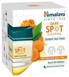 Himalaya Dark Spot Clearing Turmeric Face Cream 50 g (Pack of 2)