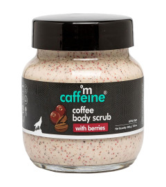 mCaffeine Berries & Coffee Body Scrub for Tan Removal 200 gm