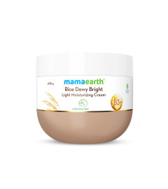 Mamaearth Rice Dewy Bright Light Moisturizing Cream 200 g