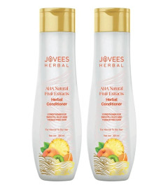 JOVEES Herbal AHA Natural Fruit Extracts Conditioner 300 ml (pack of 2) - free shipping