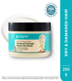 Pilgrim Korean Rice Water & Collagen Advanced Damage Repair Mask 200 gm