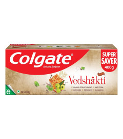 Colgate Swarna Vedshakti Toothpaste 200 gm (Pack of 2)