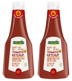 Naturin Tomato Ketchup - Sweet & Tangy Gluten Free Sauce 400gm x 2 pack -free ship