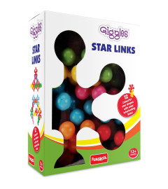 Giggles Funskool Star Link, Educational & Creative Construction Toy Blocks for Kids - free ship