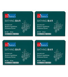 Dr Batra's Bathing Bar 125 g (Pack of 4)
